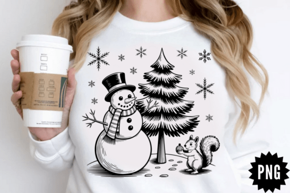 Christmas Snowman SVG Clipart Design Review