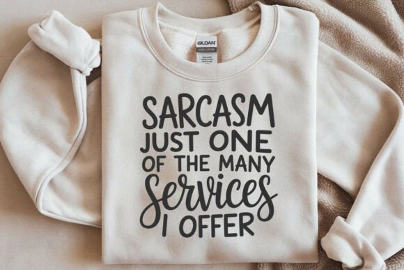 Sarcasm Just One of the Services SVG