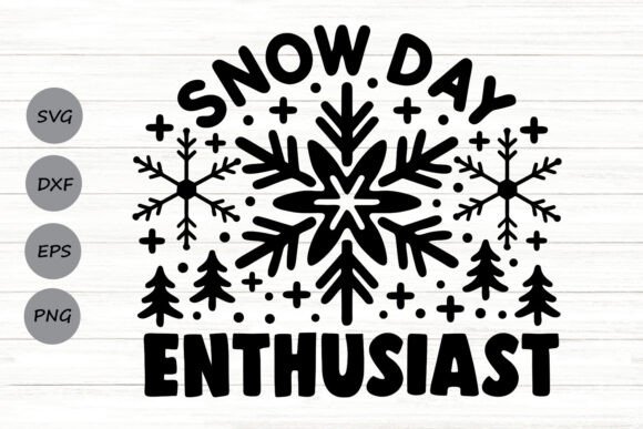 Snow Day Graphics for Crafts